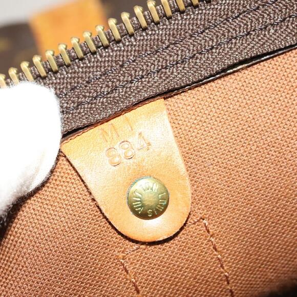 LOUIS VUITTON Monogram Keepall 55 Boston Bag M41424 - Picture 12 of 16